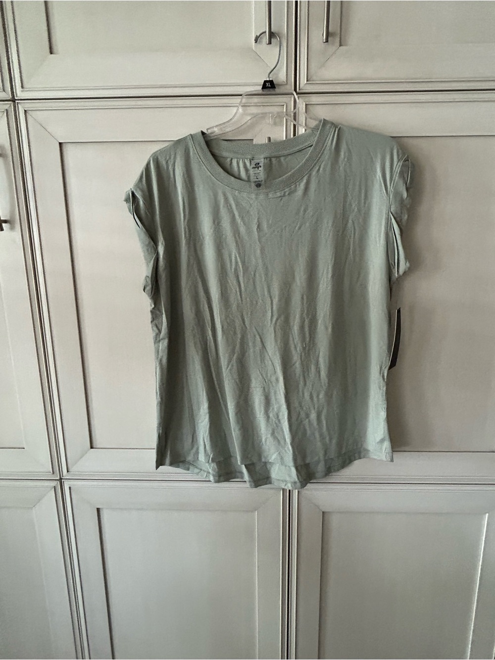 Mono B Short-Sleeve Crew Tee in Sage